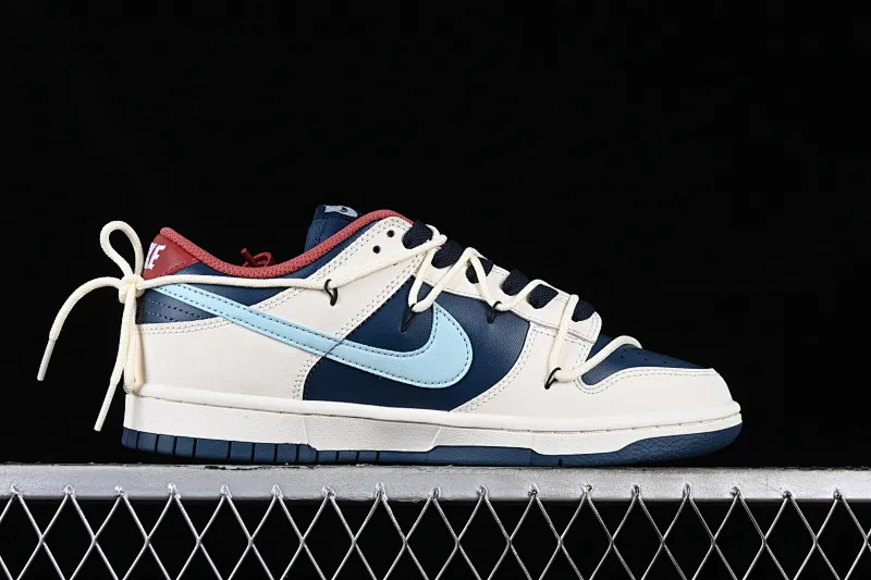 All categories Nk SB Dunk series Nk SB Dunk Low low-top sneakers J version Nk Dunk Low Retro customized version deconstructed strap low-top casual sneakers DD1503-602
